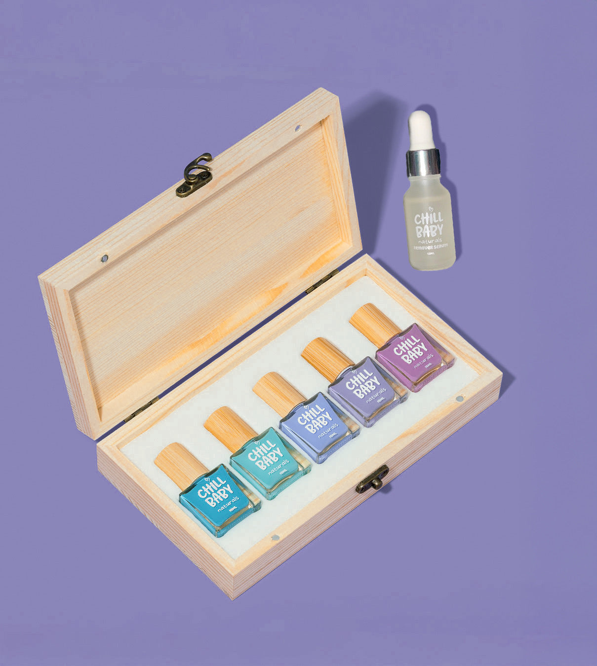 Non Toxic Nail Polish Mermaid Magic Gift Box Bundle